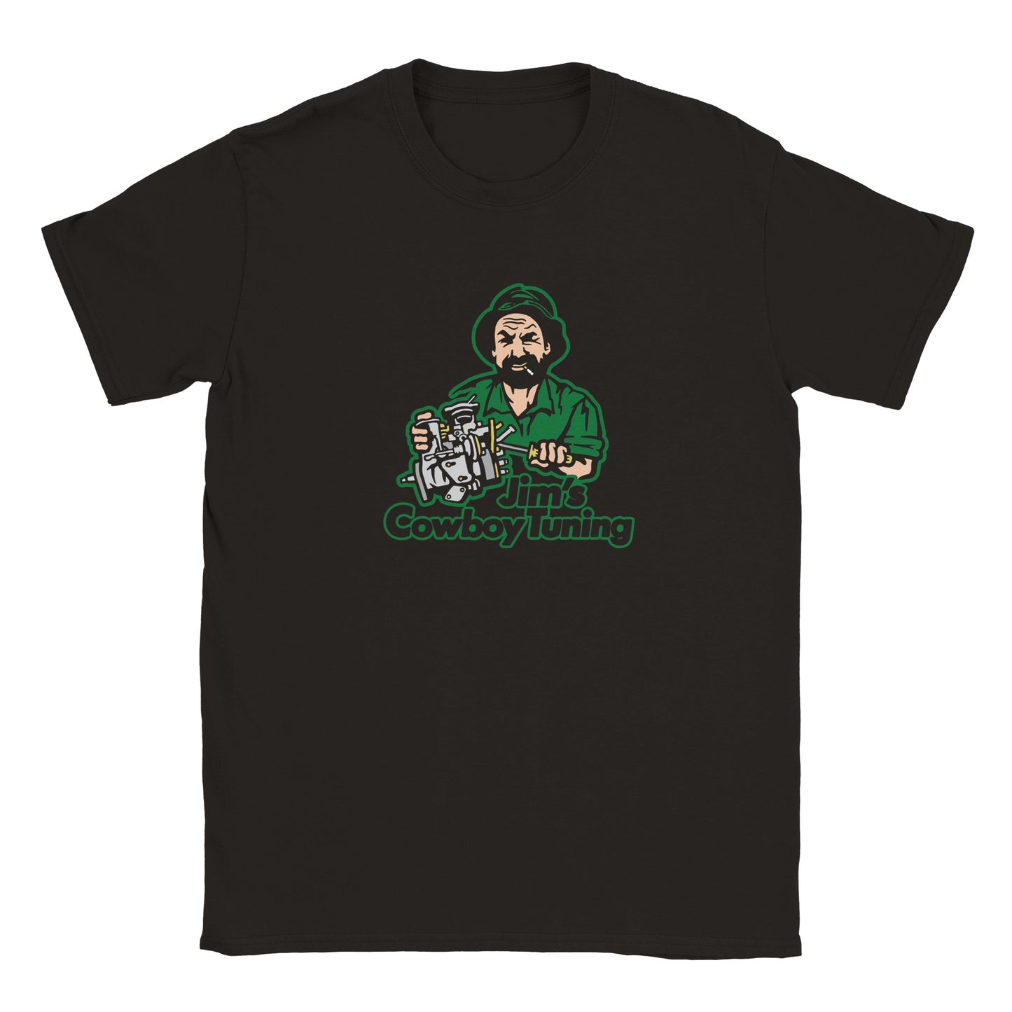 Jims Cowboy Tuning Tee FRONT PRINT