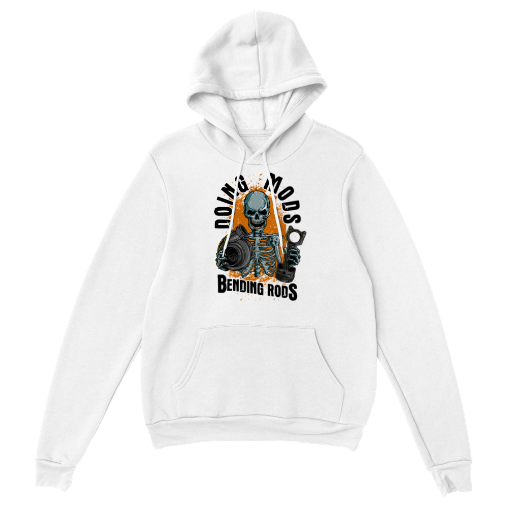 Mods Rods Hoodie White