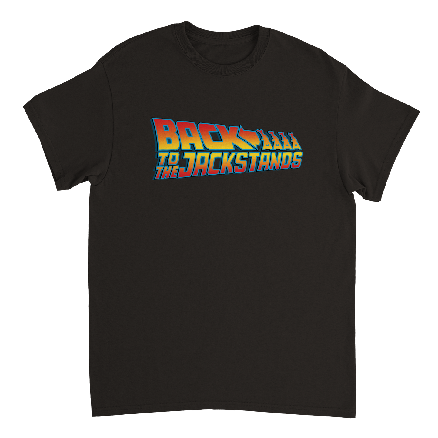 Back to the Jackstands shirt FRONT PRINT